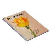 Prachtige Rozen Notitieboek Prayer Journal (Rechterzijde)