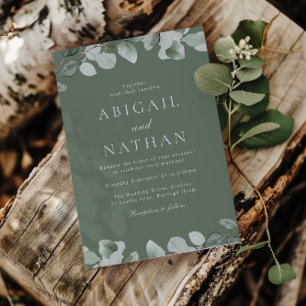 Prachtige Sage Green laat elegante bruiloft achter Kaart