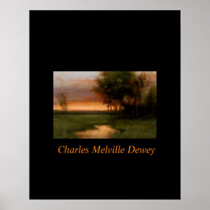 Prachtige schilderijen van de Amerikaanse Tonalist Poster