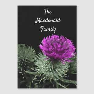 Prachtige Schotse distel familie clan magneet