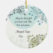 Prachtige scripts Matthew 11:28 Aangepast Ornament (Achterkant)