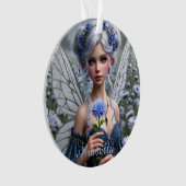 Prachtige septemberfee in Asters Ornament (voorkant)