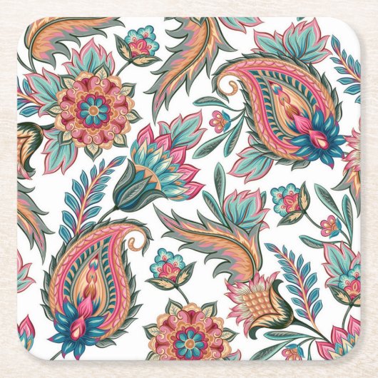 Prachtige set Onderzetters van Paisley (Voorkant)