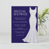 Prachtige Shimmer Dress Vrijgezellenfeest Kaart (Staand voorkant)