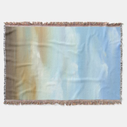 Prachtige Skyscape met Fluffy Clouds Deken (Voorkant)