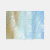 Prachtige Skyscape met Fluffy Clouds Fleece Deken (Voorkant (Horizontaal))