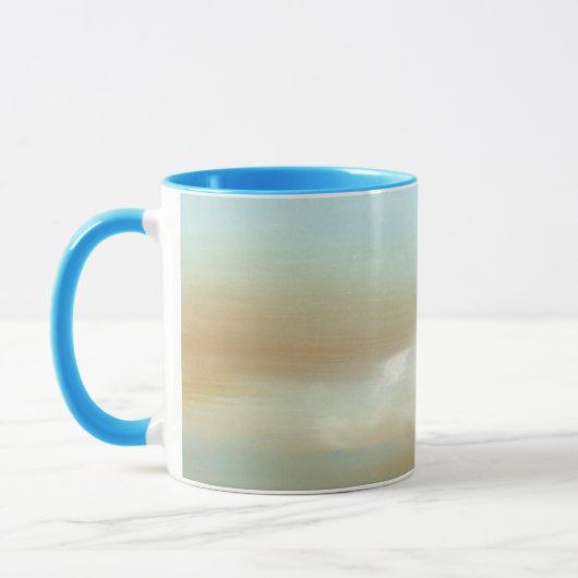 Prachtige Skyscape met Fluffy Clouds Mok (Links)