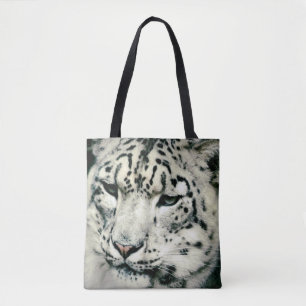Prachtige Snow Leopard Draagtas