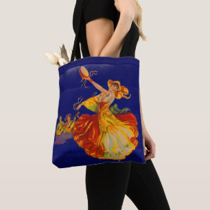 prachtige Spaanse danseres Draagtas