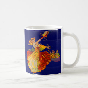 prachtige Spaanse danseres Koffiemok