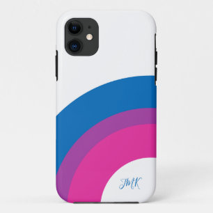 Prachtige speciale biseksuele pride Flag Cute Pers iPhone 11 Hoesje