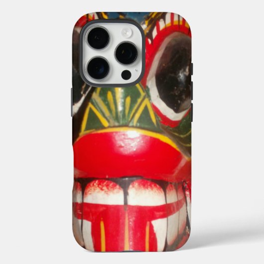 Prachtige Sri Lankaanse traditionele vuurmaskerkun Case-Mate iPhone Case (Achterkant)