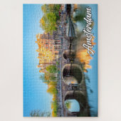 Prachtige stad Amsterdam, Nederland Legpuzzel (Verticaal)