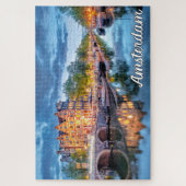 Prachtige stad Amsterdam, Nederland Legpuzzel (Verticaal)