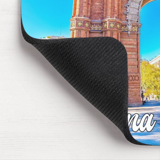 Prachtige stad Barcelona, Spanje Muismat (Hoek)