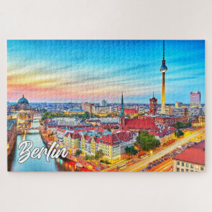 Prachtige stad Berlijn, Duitsland Legpuzzel