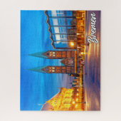 Prachtige stad Bremen, Duitsland Legpuzzel (Verticaal)