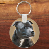 Prachtige Stafford-sleutelhanger Sleutelhanger (Voorkant)