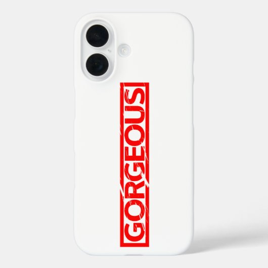 Prachtige Stamp Case-Mate iPhone Case (Achterkant)