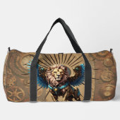 Prachtige steampunk leeuw plunjezak (Voorkant)