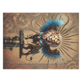 Prachtige steampunk leeuw tafelkleed (Voorkant (Horizontaal))