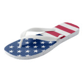 prachtige sterren en strepen teenslippers (Schuin)