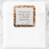 Prachtige stickers voor aangepaste tekst (Tas)