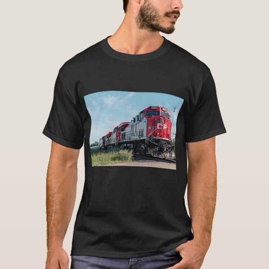 Prachtige T-Shirt voor locomotief (Voorkant)