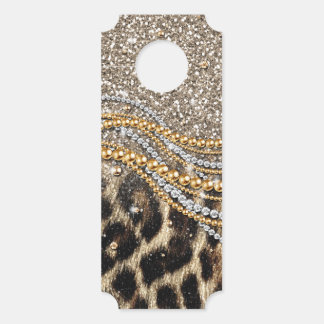 Prachtige teedy Leopard Faux Dierendruk