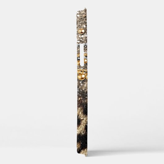 Prachtige teedy Leopard Faux Dierendruk Case-Mate iPhone Case (Achterkant / Rechts)