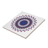 Prachtige Tegel met Lotus Flower Tegeltje (Zijkant)