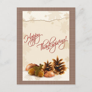 Prachtige Thanksgiving Briefkaart