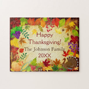 Prachtige Thanksgiving Harvest Legpuzzel