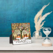 Prachtige tijd van het jaar Whimsical Rendier Fotoplaat (Insitu)