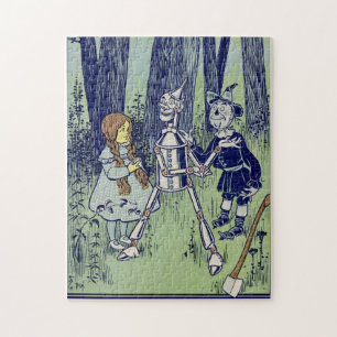 Prachtige tovenaar van Oz - Dorothy/Scarecrow/Tin Legpuzzel