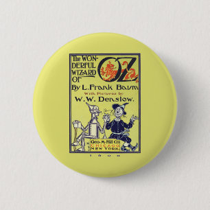 Prachtige Tovenaar van Oz Ronde Button 5,7 Cm