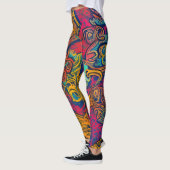 Prachtige traditionele abstracte Leggings (Links)
