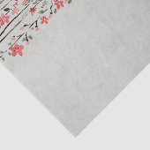 Prachtige trapsgewijze rode bloemen tissuepapier (Detail)