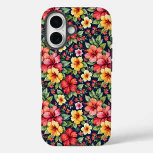 Prachtige Tropische Hibiscus iPhone 16 Hoesje