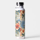 Prachtige tropische strand scene waterfles (Rechts)