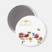 Prachtige tuinen magneet (Voorkant / Achterkant)