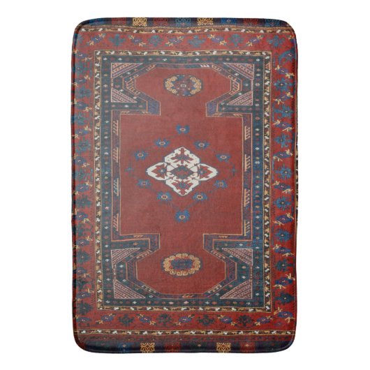 Prachtige Turkse traditionele tapijt Bath Mat (Voorkant Verticaal)