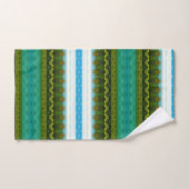 Prachtige turquoise handdoek set (Handdoek)