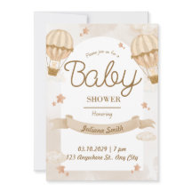 Prachtige uitnodiging tot Baby shower