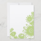 Prachtige uitnodiging tot weduwschap (Achterkant)