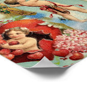 Prachtige  Valentijn Love Cherub Collage Poster (Hoek)