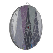 Prachtige verbazingwekkende Chevron Design Art Pri Dartbord (Voorkant Links)