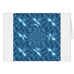 Prachtige verbazingwekkende iriserende blauwe cale