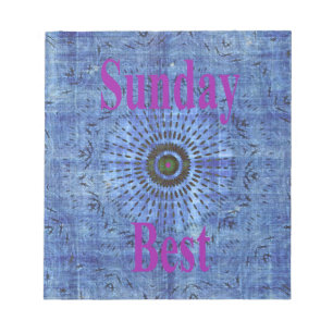 Prachtige verbazingwekkende moderne denim ontwerp: notitieblok