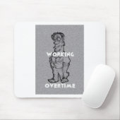 Prachtige Verbazingwekkende Potlood Schets: Overur Muismat (Met muis)